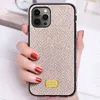 Custodie telefoniche di strass in pelle con effetto serpente per iPhone xr xs max 15 14plus 13 pro 12 mini 11 8 personalizzare la custodia glitter di lusso di lusso di alta qualità Samsung S23 Ultra Note10