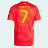 23 Espana Morata Pedri Asensio Soccer Jersey Nationalmannschaft Ferran Koke Yamal Camiseta de Futbol Gavi Sarabia Koke Sergio Jordi Alba 24 25 Fußballhemd Männer Kinder Set Set