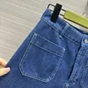 Marka damska szorty w tym samym stylu 2024 NOWOŚĆ Spring Summer Fashion Designer Luxury Women Jeans OKTM