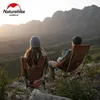 Kampmeubilair Naturehike Buiten Kamperen Reizen Ultralicht Opvouwbare Vrijetijdsstoel Barbecue Vissen Picknick Comfortabele Rugleuning Maanstoel YQ240315