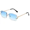 Iced Out Sonnenbrille, Marmor, echtes Büffelhorn, Vintage-Sonnenbrille, Carter, Diamantschliff, Strass, Herren-Sonnenbrille