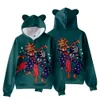 Hoodies Sweatshirts Fnaf Sundrop Moondrop Plevier Kids Hoodie Kat Oren Cartoon Sweatshirt Tieners Jongens Meisjes Cosplay Kostuum 230815 Drop Otcfn