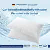 1 PCs Evolon 100% Antimite Pillow Solid Color Soft Comfortable Bedroom Bed Sleep 5 Star el Microfiber 240304