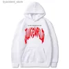 Herrtröjor tröjor wrld 999 vintage tryckt mode hoody plus fleece pullover casual mens kvinnliga hoodies tröjor hopp streetwear l240315