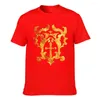 Herr t-skjortor belmont crest castlevania tryckt sommar män skjorta kvinnor mode tops tees kvinnliga casual t-shirts