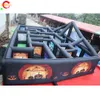 wholesale 12x8x3.5mH (40x26x11.5ft) With blower Free Ship Outdoor Activities Commercial halloween haunted house Halloween events fun inflatable maze for sale