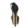 Sandaler Fashions Sequined Design Platform High Heeled Women Sexy Open Toe Party Heels Pole Dance Shoes Model Catwalk Pumps