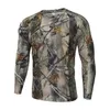 Fashion mens camouflage printed T-shirt casual trend army fan Y2K tops autumn streetwear mens long sleeved round neck tees 240305