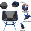 Camp Furniture Portable Folding Camping Chair Ultralight Foldable Chair Outdoor Backpacking Chair Foldable Chair for Camping Beach Fishing YQ240315