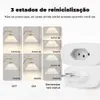 Tuya Brazil Socket ZigbeeWiFi 16A Smart Plug Power Monitor Outlets Remote Timing Voice Control Works With Alexa Home 240228