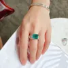 Cluster Ringen QVintage Marquise Emerald Cut Verlovingsring Voor Vrouwen Luxe Zilveren Kleur Dames Bruiloft Beide Sieraden Gift