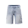 Sommer gewaschene Distressed-Denim-Shorts für Herren und Damen, hochwertige Freizeit-Shorts