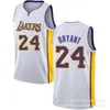 Camiseta de baloncesto para el equipo Lakers 8# 24# Kobe 32 33 camiseta de baloncesto bordada