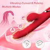 Double Dildo Vibrator for Woman G Spot Clitoris Stimulator Vagina Massager Female Masturbation AV Stick Sex Toys Adults 240312