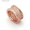 Cluster Rings Wholesale Factory Price Luxury Full Diamonds Ring för män och kvinnor L240315