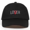 Nouveau Fashion Lover Loser Casquette de baseball unisexe broderie 100% coton papa chapeau réglable snapback hip hop chapeaux de haute qualité Q0703237S