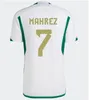 Maillot Algerie 2024 2025 Koszulki piłkarskie Wersja gracza Algieria Atal Delort 23 24 25 Zestawy koszulki piłkarskiej Bennacer Mahrez Feghouli Men Men Kids Bounedjah 666