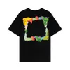 Designer t shirt mens t-shirts mode lyxys offes kläd herrar tee skjortor kvinnor lossar tees man casual street graffiti shirt tröjor t-shirts 4367