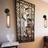 Wall Lamp Vintage Light Industrial LED Sconce Wire Cage Bedside Lighting Shade For Living Room Bar Restaurant Decor