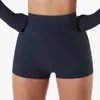 AL-118 Kadın Yoga Spor Şortu Kadın Duygu Dışında Yüksek Bel Nefes Alabaş Kıyafet Fitness Şort