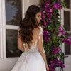 Szata de Mariee Długie rękawie suknia ślubna 2024 suknie ślubne frezowanie aplikacje księżniczka vestidos de novia yd