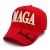 Maga Embroidery Hat Trump 2024 Black Red Baseball Cotton Cap for Election 2024315