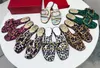 Designer slippers Classic flat summer fashion, leopard print, colorful, rubber men's and women's shoes sexy sandals sizes 35~43