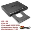 Home Mini DVD Player DVD CDDisc Player for TV with H DMI AV Output Cables 240229