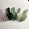 4 pouces crâne verre tuyau Dab plates-formes fumer eau Bong bols huile ongles tabac main tuyau d'eau verre brûleur à mazout barboteurs LL