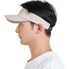 Bérets réglables Sports Tennis Chapeau d'été léger pour hommes avec maille creuse à long bord crème solaire anti-uv visage pour