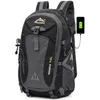 40L водонепроницаемый USB зарядка альпинизм унисекс мужской дорожный мужской рюкзак мужской спорт на открытом воздухе кемпинг походный рюкзак школьная сумка Pack 20234E