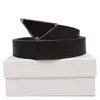 Designer Belt Luxury Women Belts Fashion Classical BiG Smooth Buckle Real Leather Strap 3 0cm Width With Box Black White Red Yello2789