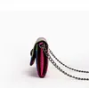 Kurt Geiger Women Eagle Heart Rainbow Bags PUレザーチェーンスモールクロスボディハンドバッグ高級デザイナー英国小型クラッチバッグダイヤモンドミニバッグ