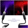 Decoratieve verlichting Led-werklamp Auto Voertuigdak Ster Nachtprojector Atmosfeer USB-lampen Drop Delivery Mobiles Motorcycles Li L Dhynm