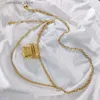 Riemen Mode Kwastje Gouden Ketting Riemen Voor Vrouwen Hoge Kwaliteit Luxe Oortelefoon Kleine Tas Metalen Riem Verstelbare Lange Tailleband MiniY240315