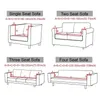 Sammet soffa täcker tjocka elastiska 1234 säten fast soffskydd l -formad skyddsbänk 240304