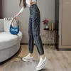 Mulheres jeans senhoras moda cintura alta baggy roupas femininas meninas casual streetwear denim calças de carga feminino bonito b3018a