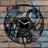 ZK20 Виниловые часы виниловая пластинка деревянные художественные часы 16 цветов света Поддержка настройки логотипа игры, персонажей аниме, звезд и т. д. 044