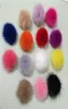 20 pièces 2 pouces fourrure artisanat pompon boule pom pom beaux pompons pour épingles à cheveux nœuds de cheveux clips barrettes ornement accessoires GR1013960859