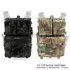 Panneau avancé sac à dos tactique plaque bouteille couverture sac armée chasse Airsoft gilet accessoires pour LV-119 Military Assault Vest 240315