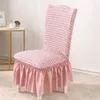 Chair Covers Cover Dining Room Banquet Slipcover Stretch Skirt Elastic Wedding Chairs Decoration Fundas Para Sillas De Comedor