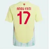 23 Espana Morata Pedri Asensio Soccer Drużyna narodowa Ferran Koke Yamal Camiseta de Futbol Gavi Sarabia Koke Jordi Alba 24 25 koszulka piłkarska mężczyzn Set dla dzieci