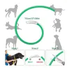 Dog Collars Rechargeable USB LED Collar For Small Medium And Large Dogs 70 Cm Adjustable Length 3 Modes Green