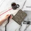 Bag Funky Leopard Print Shoulder Black And Tan Retro Leather Shopping Mobile Phone Female Gifts Bags