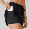 Allinea Lemon Women Top Neon Spandex Elastic Running Allenamento leggings per le donne Shorts Sport Sport Sport Sports Wear Jogg