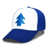 Casquettes de balle Arrivée Dessin animé Mabel Dipper Pines Cosplay Même paragraphe Femmes Cool Casquette de baseball réglable Hommes Sport Chapeau Snapback Casquette