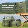 Bouteilles d'eau 11L Bac extérieur de grande capacité Contant de camping de camping porte-voiture portable avec robinet détachable pour pique-nique