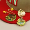 Brooches Metal Mexican Enamel Pin Fashion Retro Eagle Baking Paint Clothing Accessories Era Hat Pins Unisex