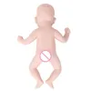 IVITA WG1555 14.56 inch 1.65kg 100% Full Silicone Reborn Baby Doll Realistic Girl Dolls Soft Baby DIY Blank Children Toys Gift 240304