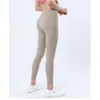 Pantalons de Yoga AL aligner sans porter des sous-vêtements sensation nue sport antibactérien taille haute et collants de Fitness de levage des hanches